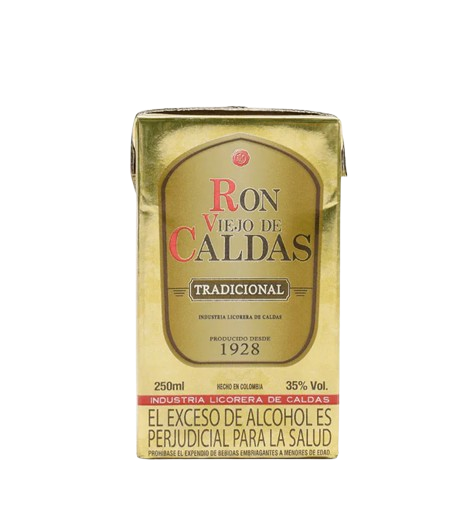 Ron viejo de caldas