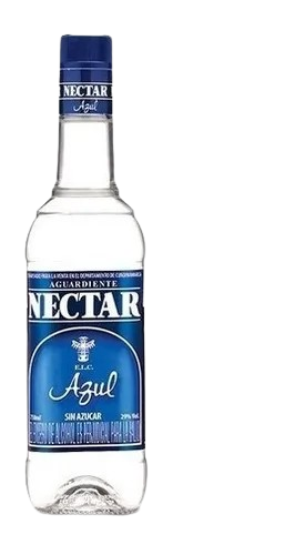 Aguardiente nectar azul